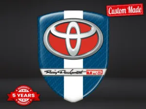 Toyota Adesivi Paraurti su Misura Sport Regolabili Minimali